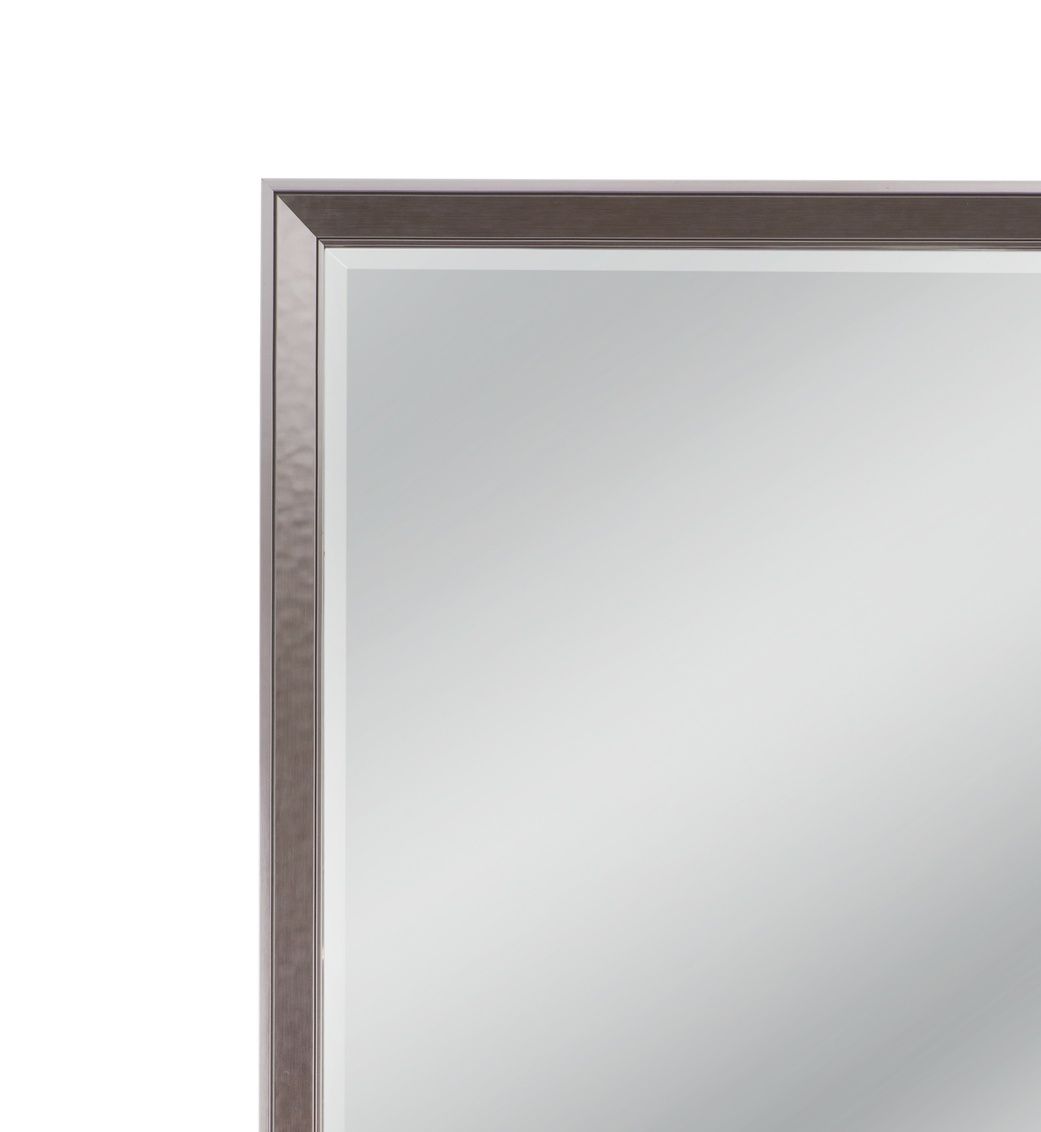 Sophie - Floor Mirror - Pearl Silver
