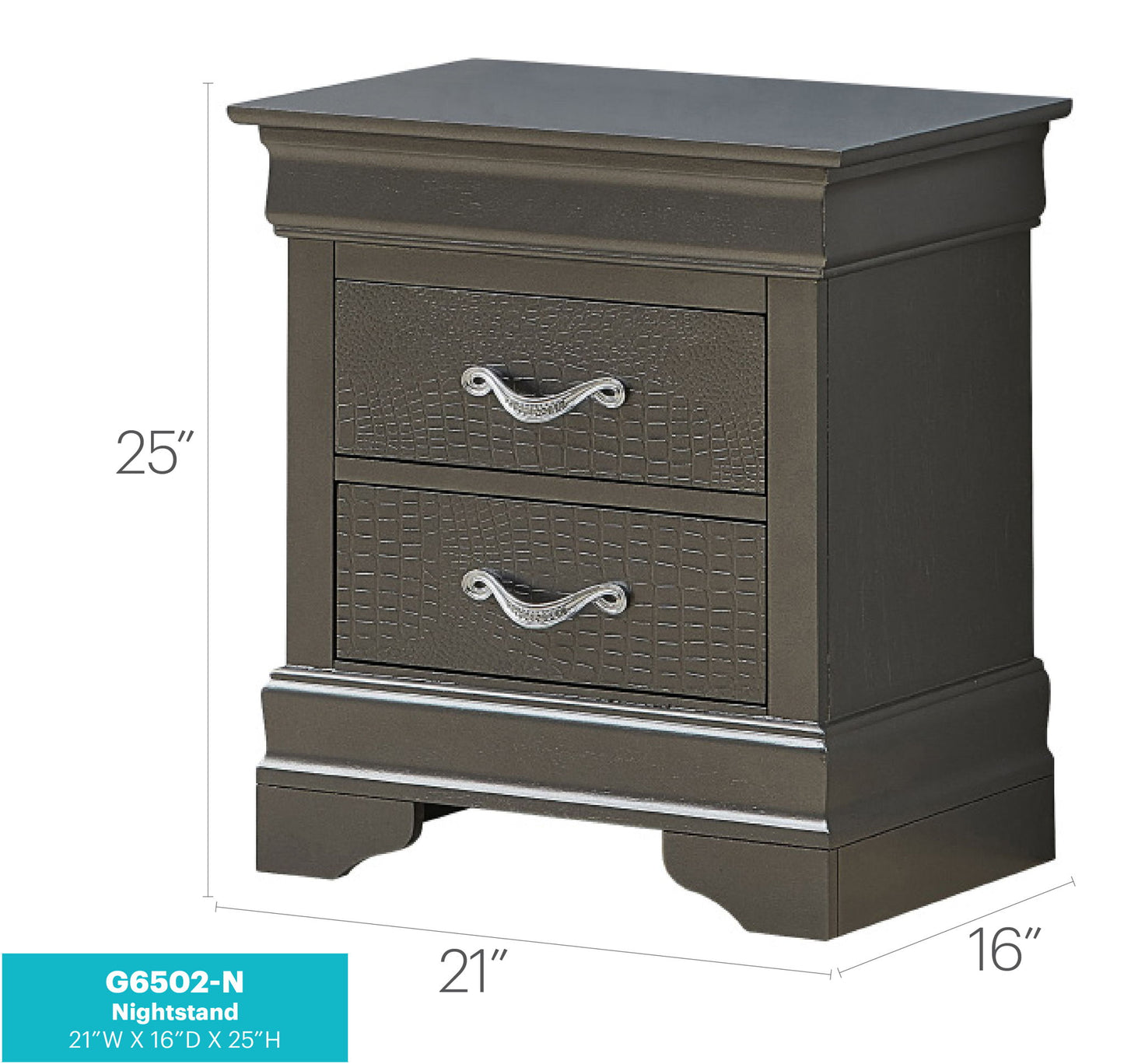 Glory Furniture - Lorana - Nightstand