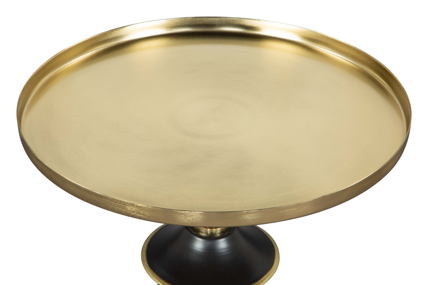 Donahue - Side Table - Gold / Black