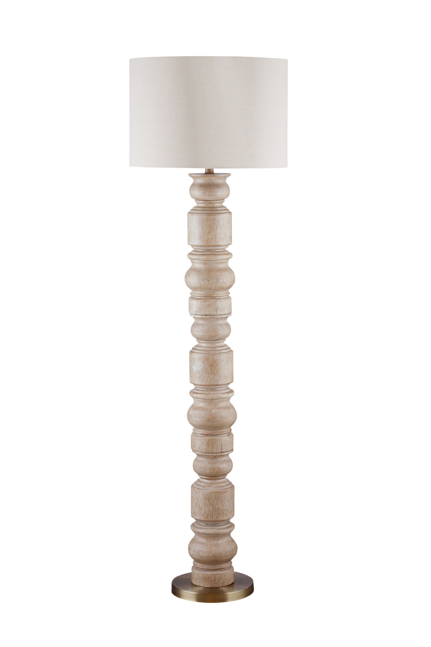 Helford - Floor Lamp - Light Brown