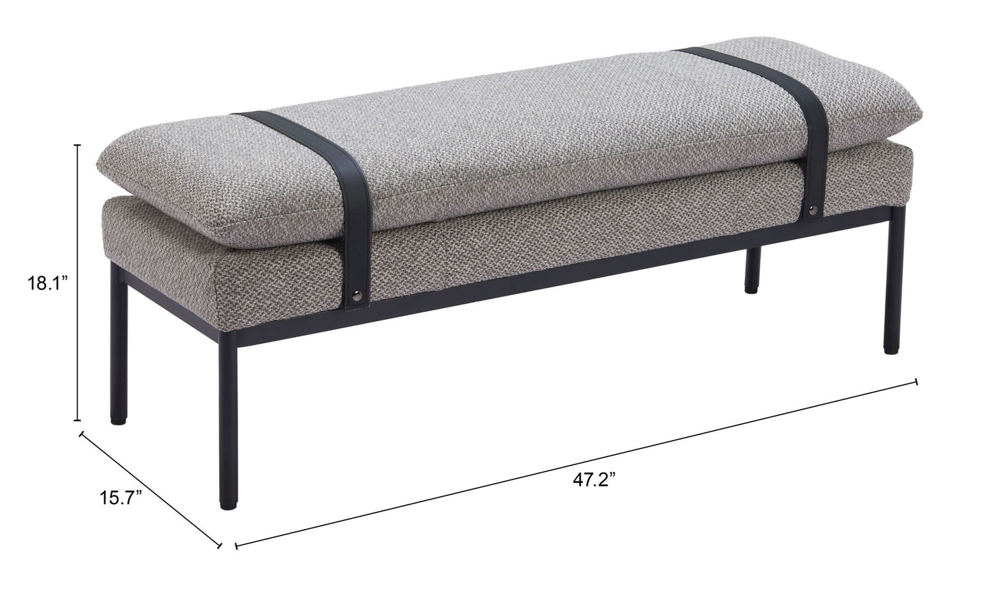 Padd - Bench - Gray