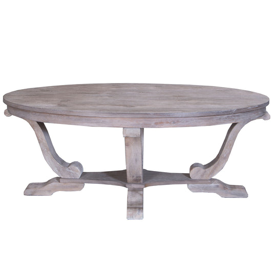 Greystone Mill - Oval Cocktail Table - Greystone