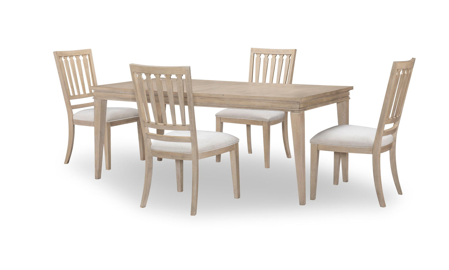 Edgewater - Slat Back Side Chair (Set of 2) - Light Brown