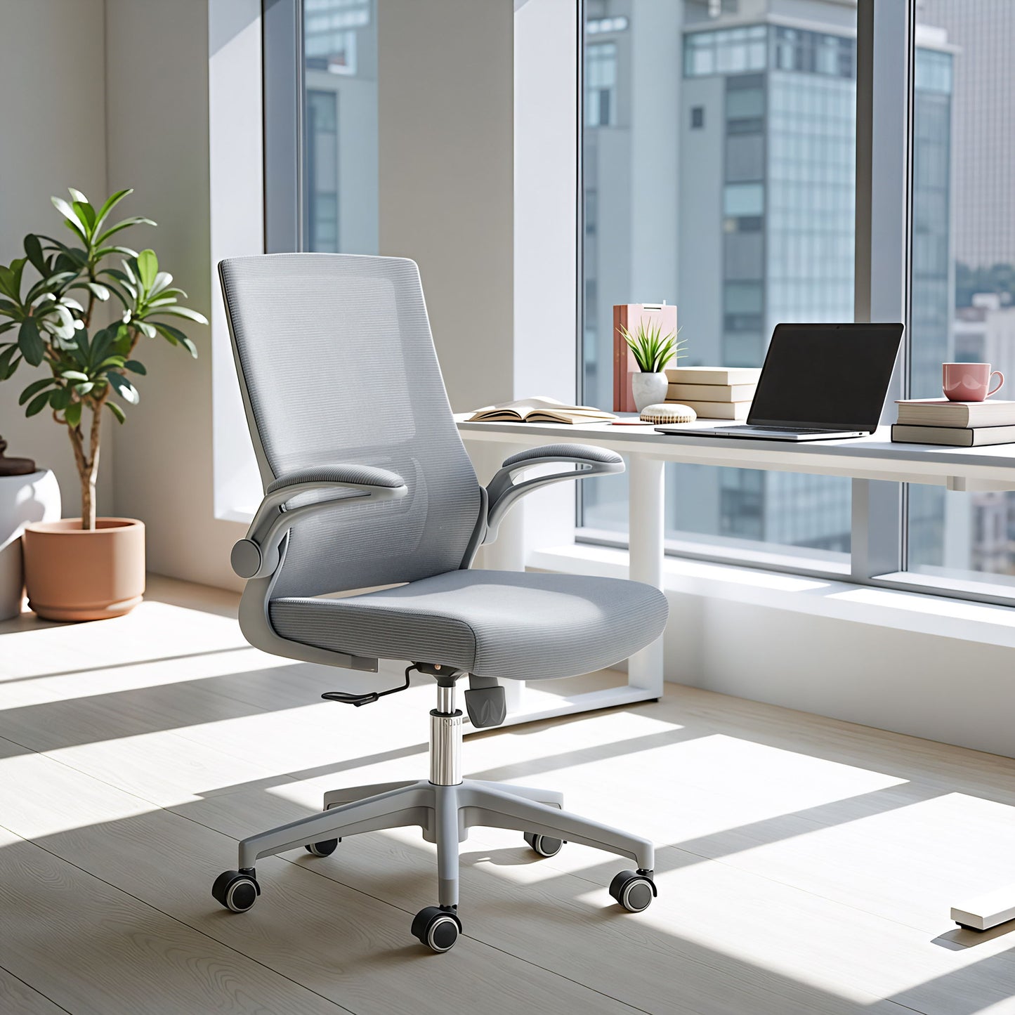 Pater - Office Chair - Gray