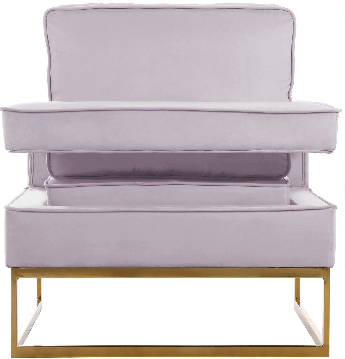 Noah - Accent Chair with Gold Legs