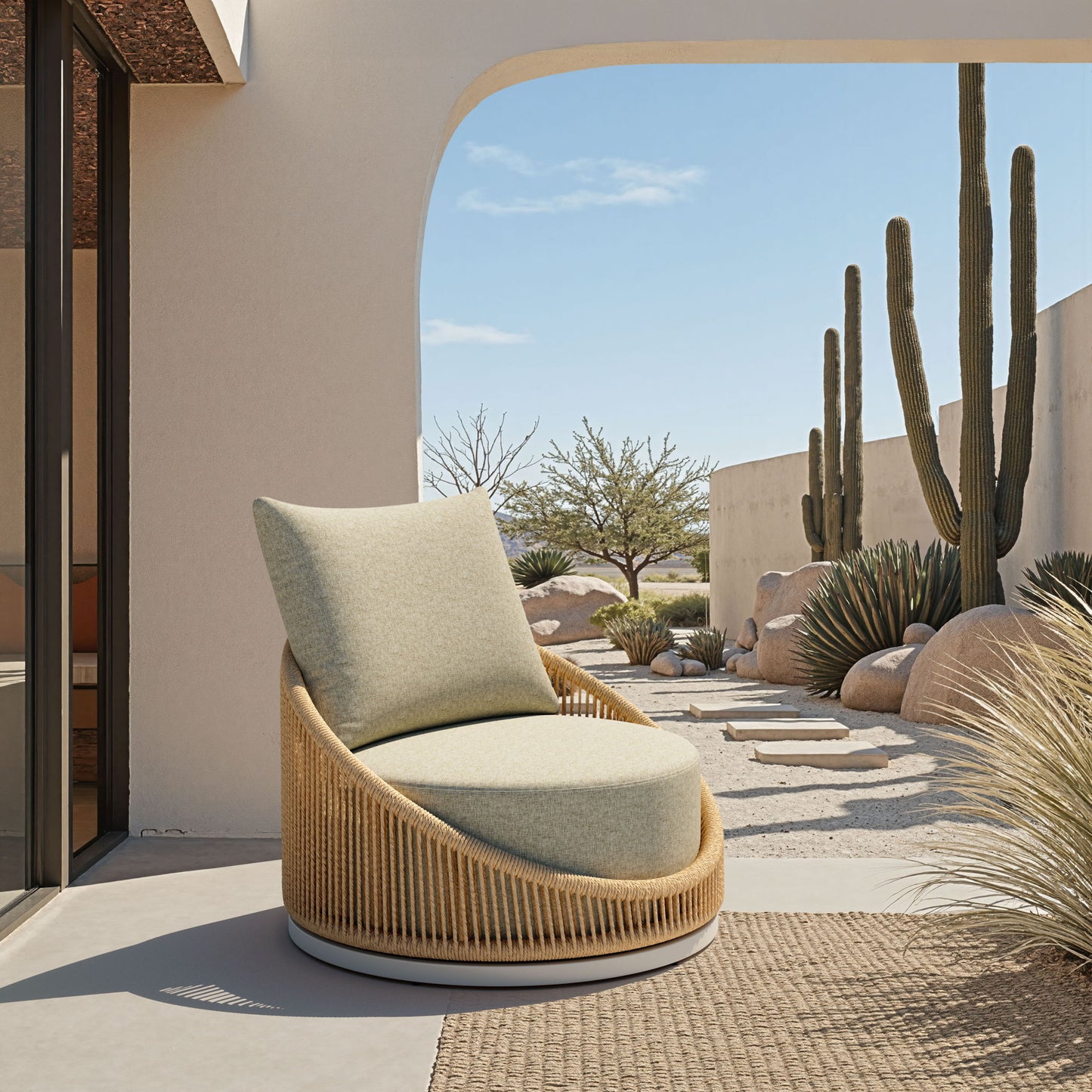 Cabana - Swivel Chair - Multicolor