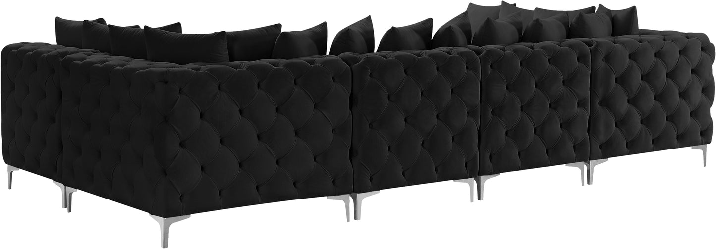 Tremblay - Modular Sectional 6 Piece - Black - Modern & Contemporary