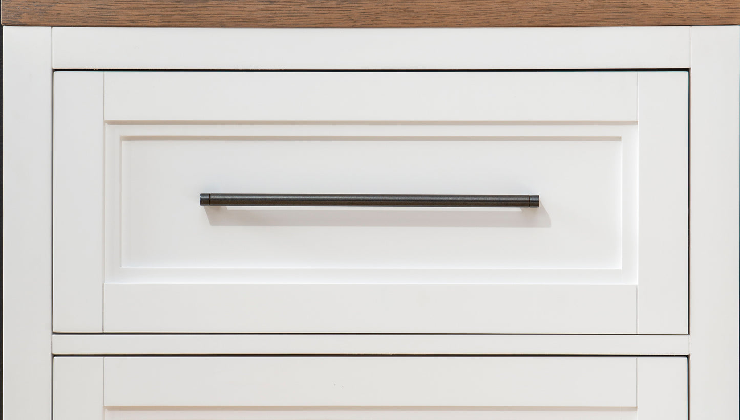 Franklin - Bureau Chest - White