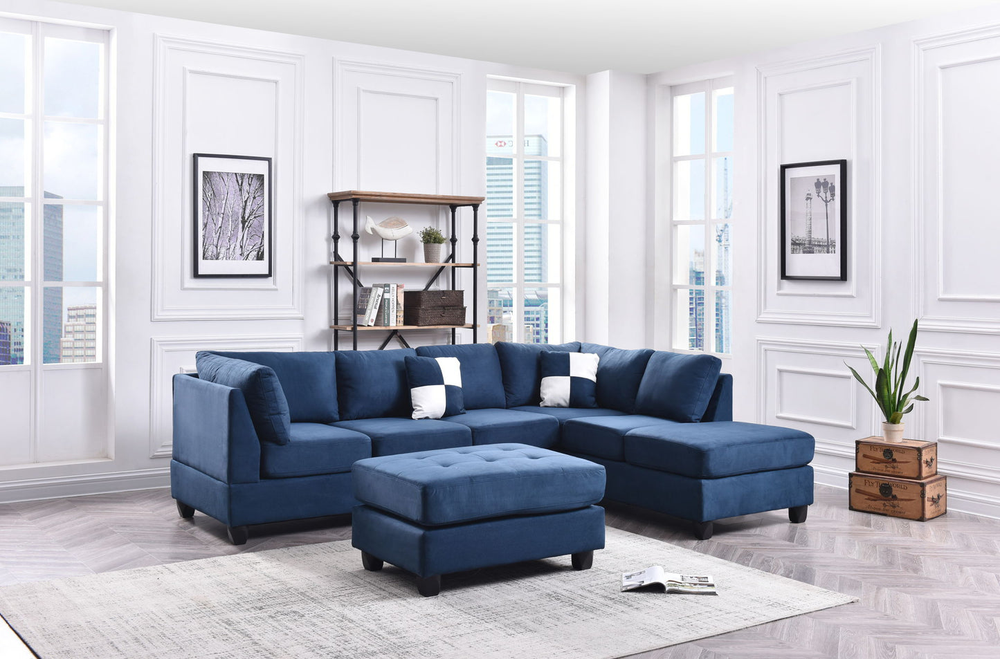 Glory Furniture - Malone - Sectional