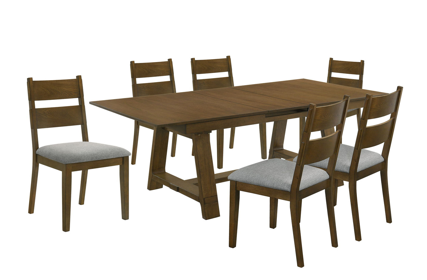 Everly - Dining Table - Brown
