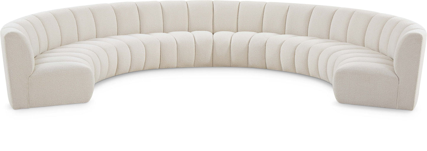 Infinity - 8 Piece Boucle Modular Sectional