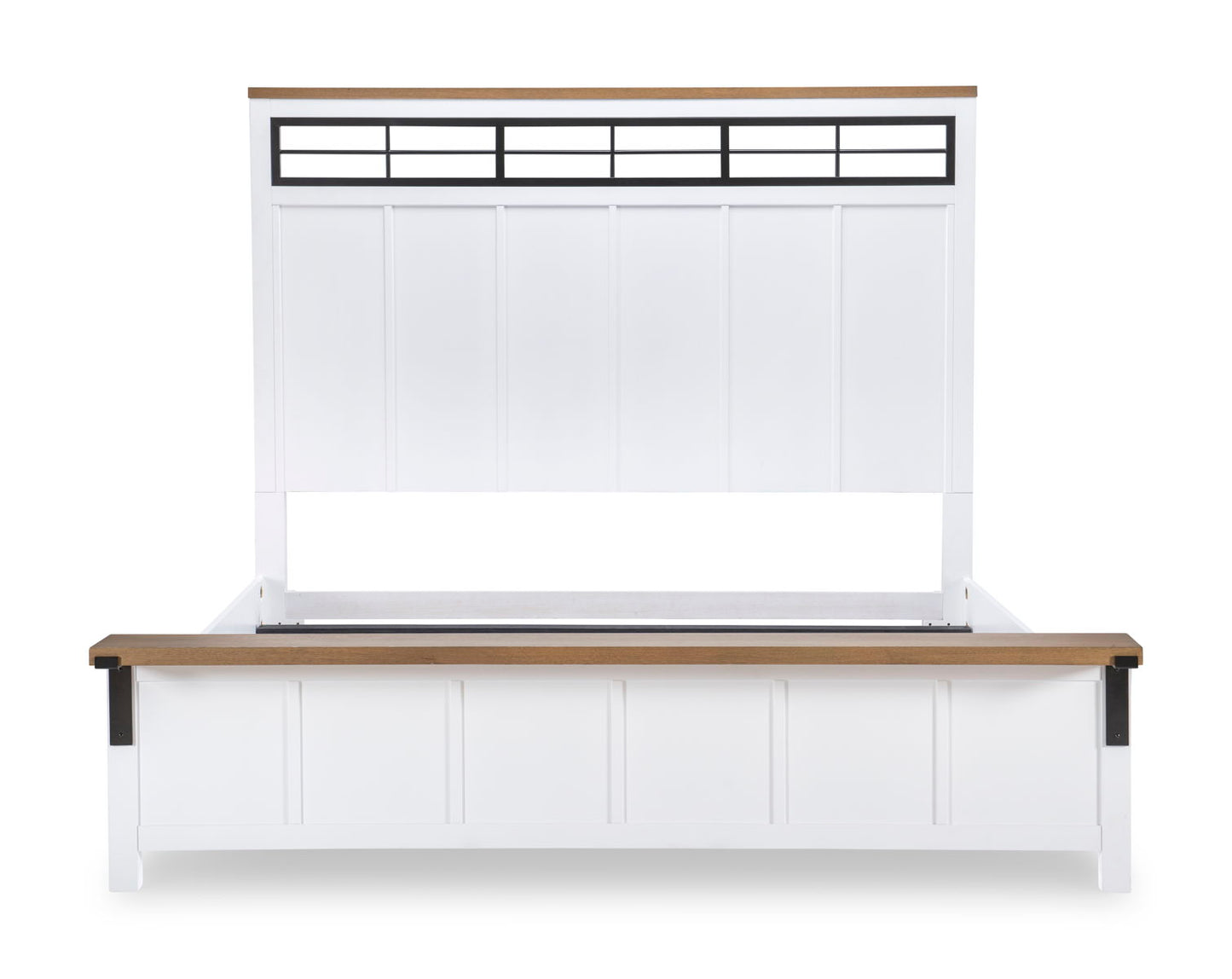 Franklin - Complete Two Tone Panel Bed