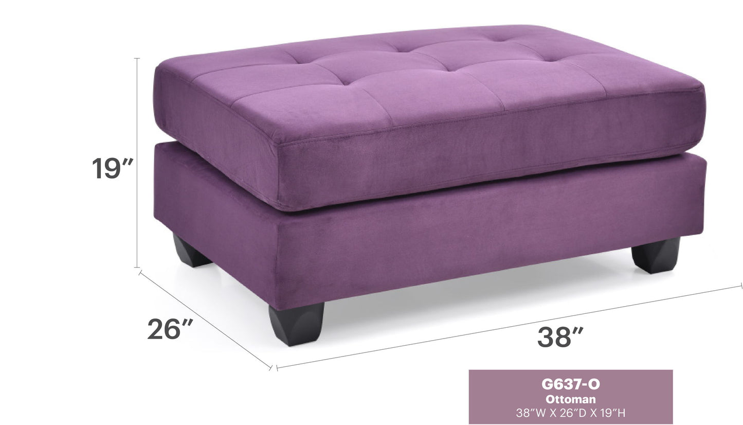 Glory Furniture - Malone - Ottoman