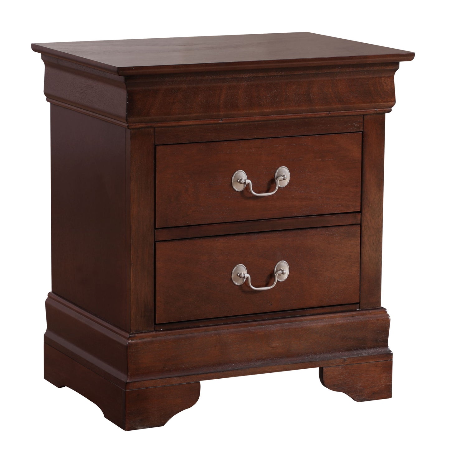 Glory Furniture - Louis Phillipe - 2 Drawer Nightstand