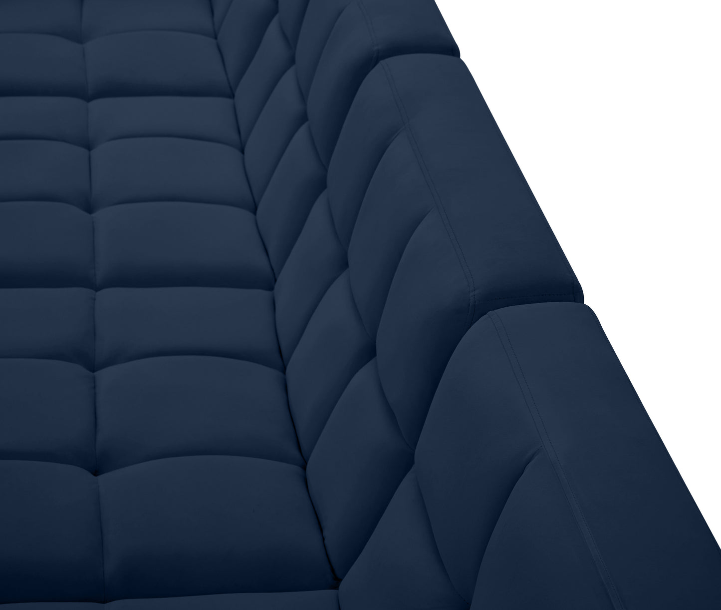 Relax - Modular Sectional 6 Piece - Navy - Fabric