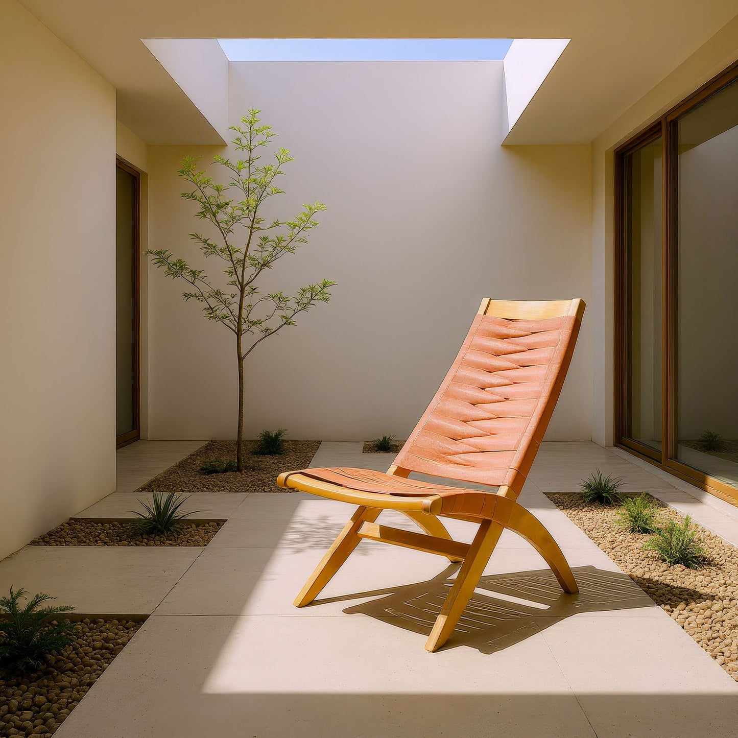 Rova - Lounge Chair - Terracotta