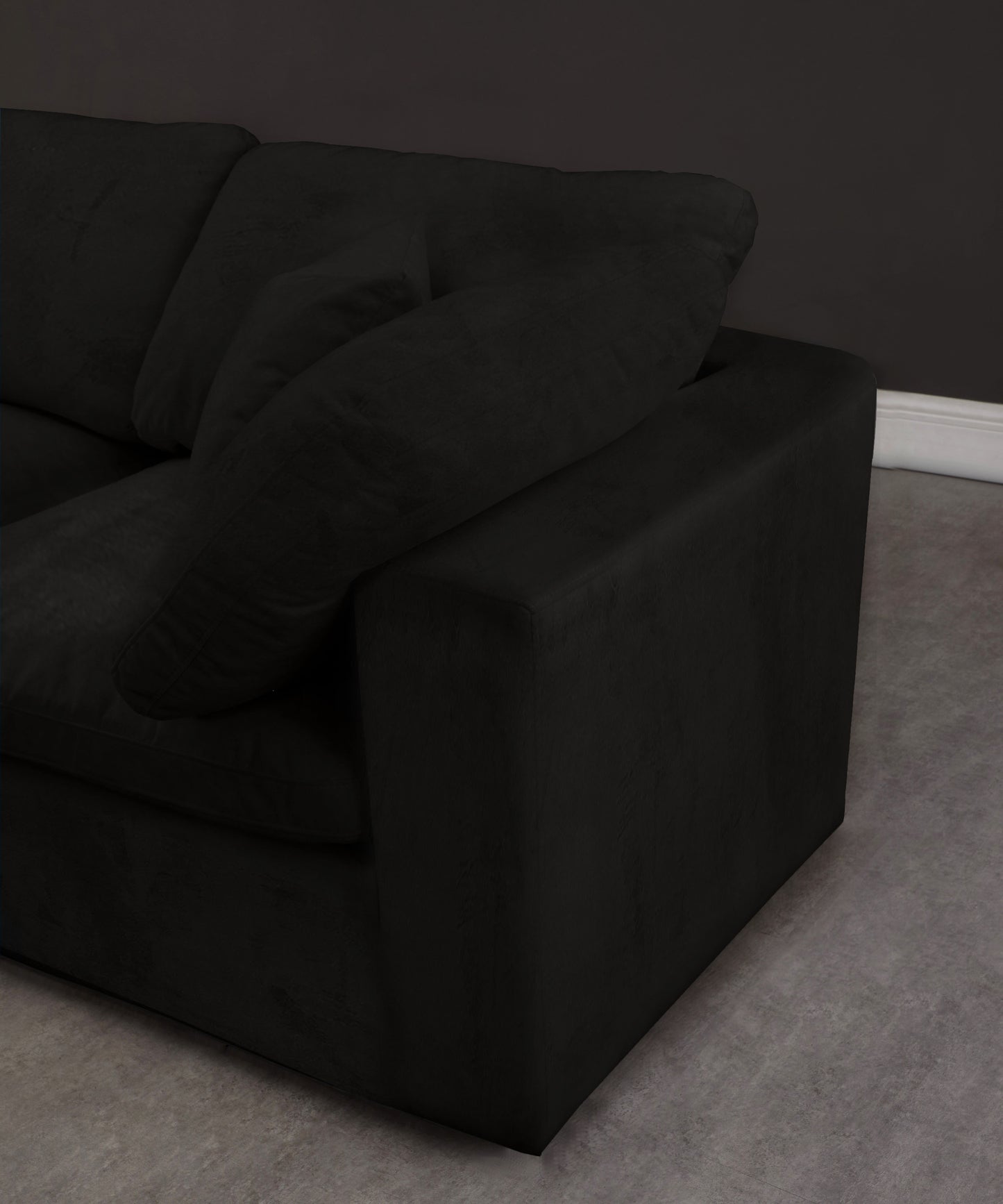 Cozy - Modular Sectional Cloud - Black