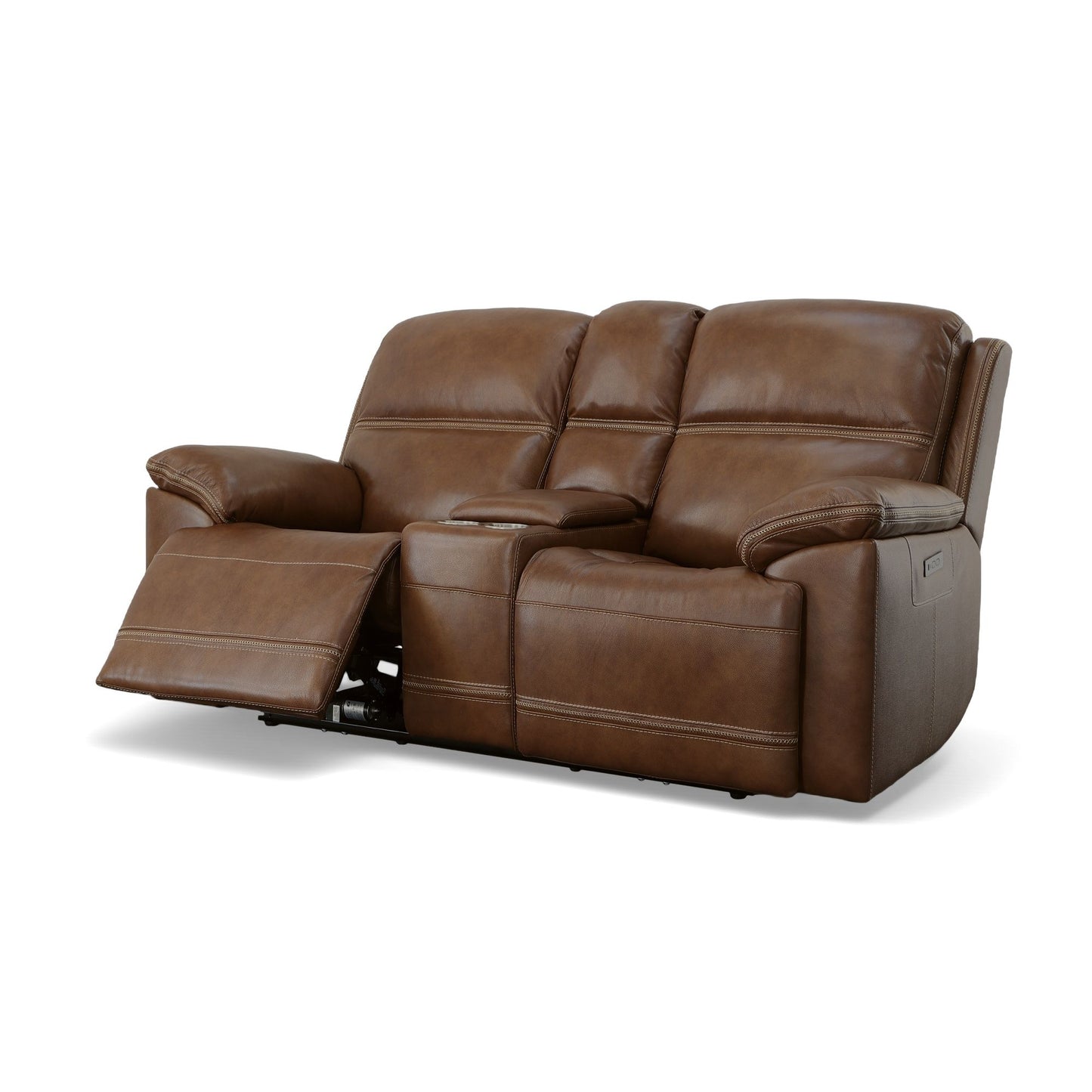Jackson - Power Reclining Loveseat With Console & Power Headrests