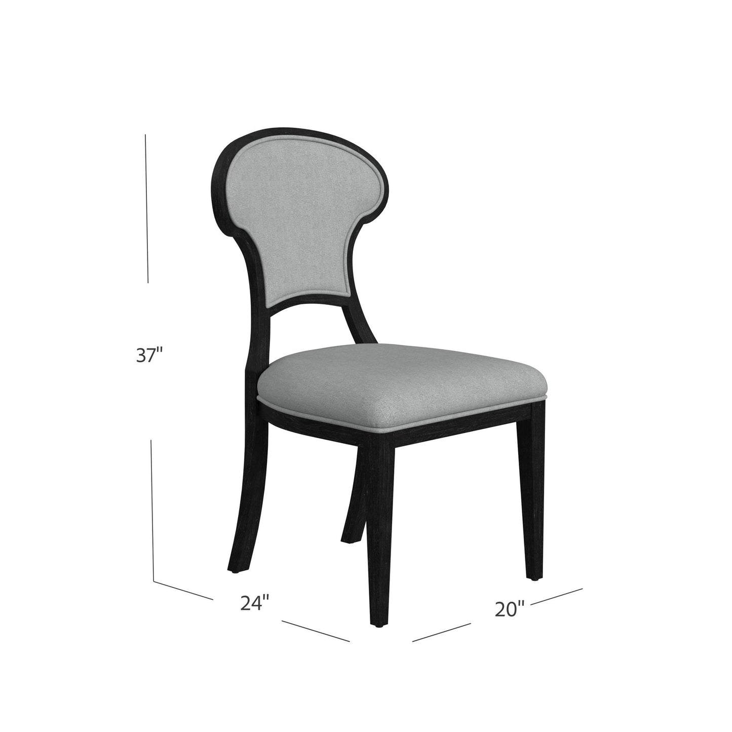 Mateo - Dining Chair (Set of 2) - Black