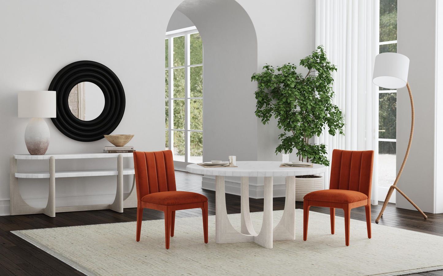 Centauri - Wall Mirror - Matte Black