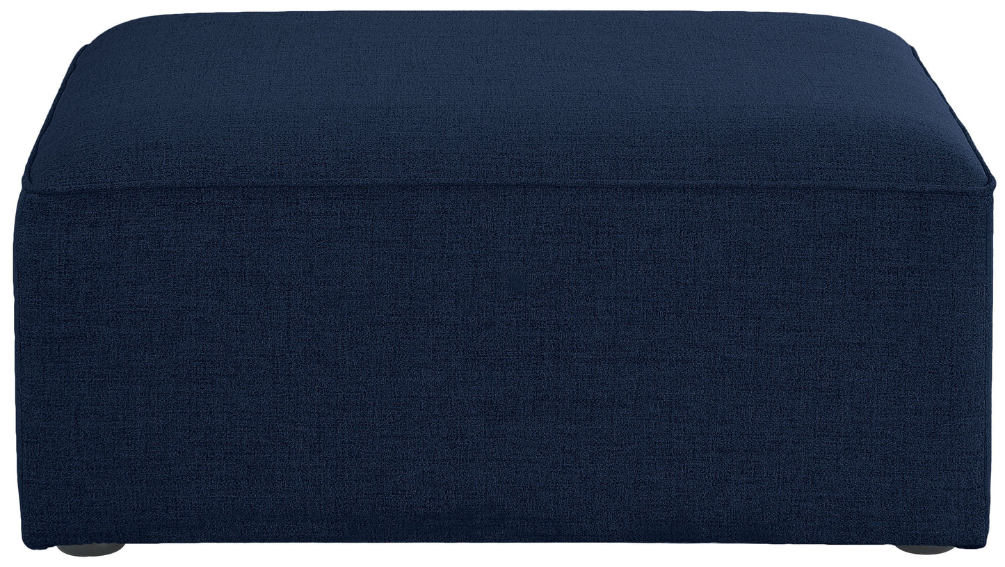 Cube - Linen Ottoman