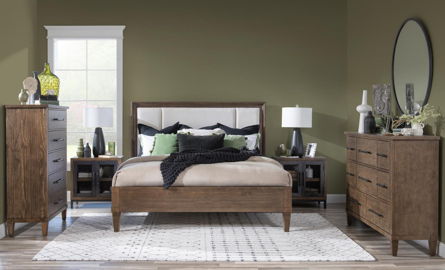 Artisan's Place - Complete Upholstered Bed