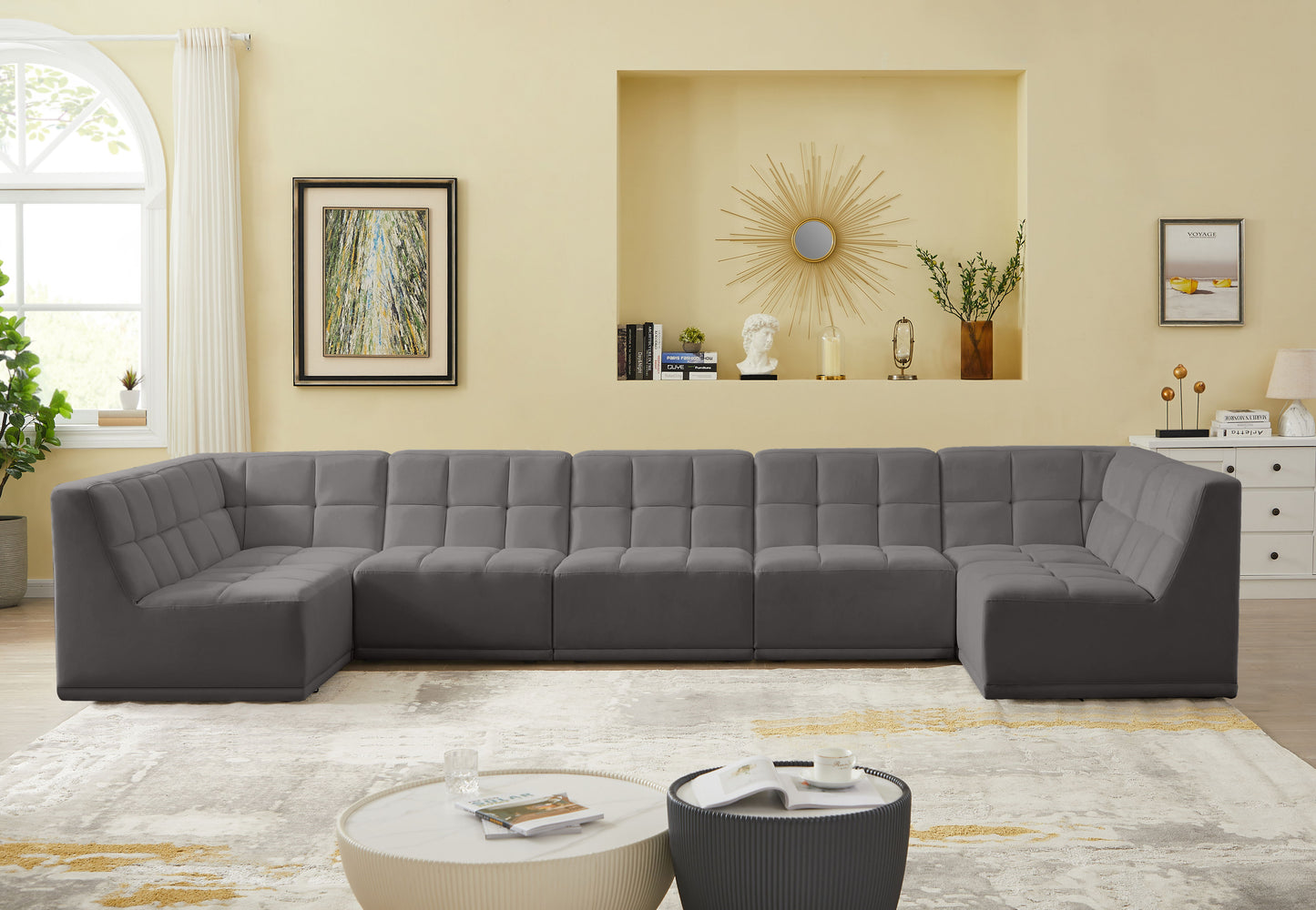 Relax - 7 Piece Modular Sectional