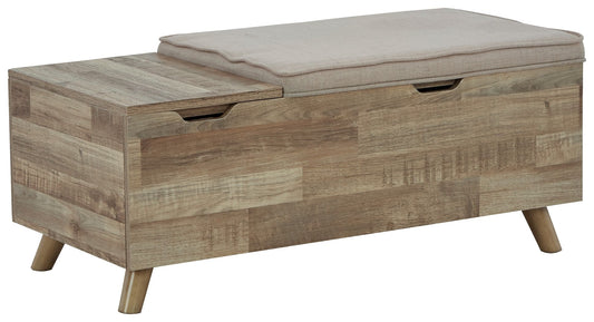 Gerdanet - Storage Bench - Beige