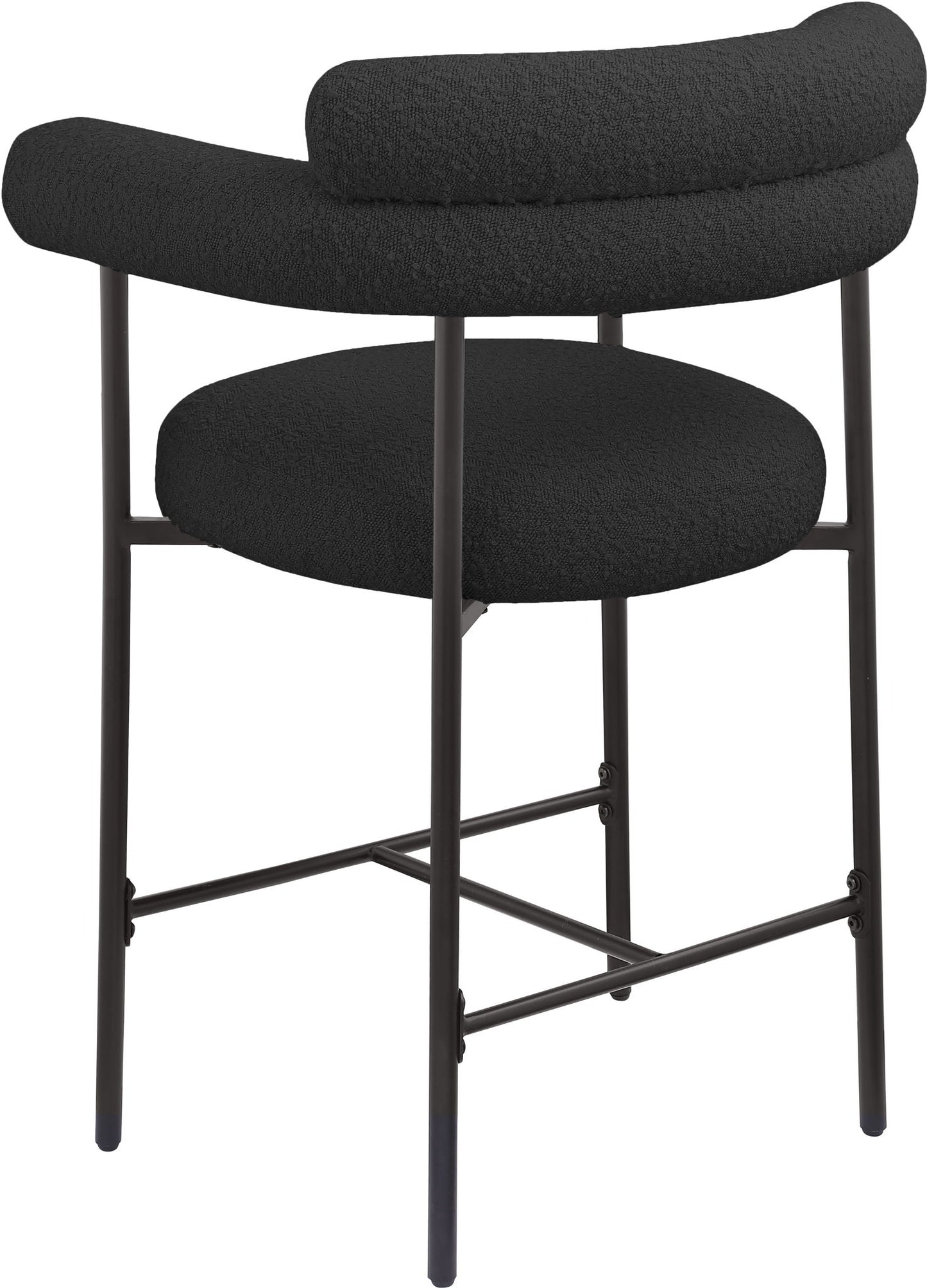 Blake - Counter Stool With Black Base (Set of 2)