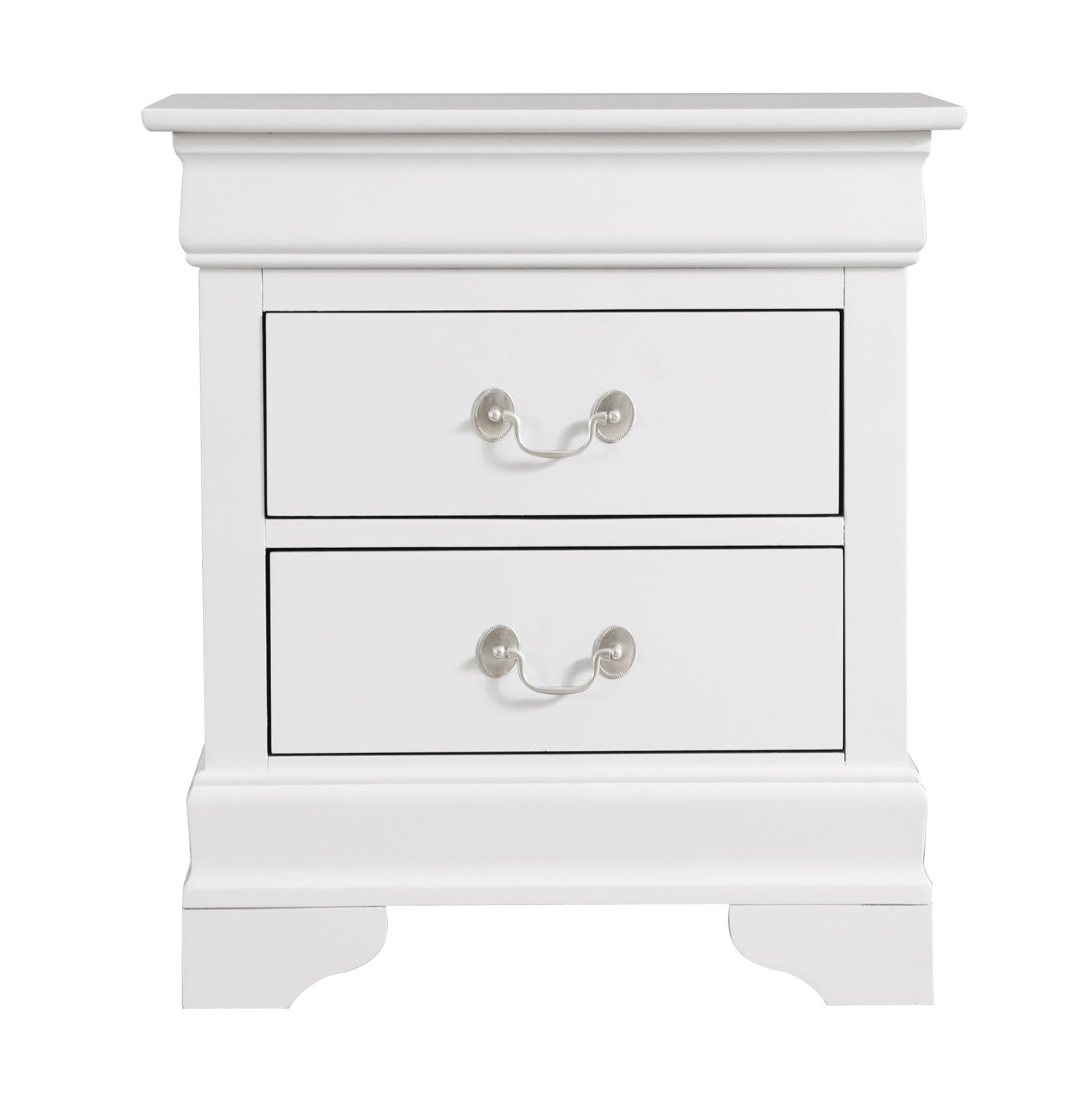 Glory Furniture - Louis Phillipe - 2 Drawer Nightstand