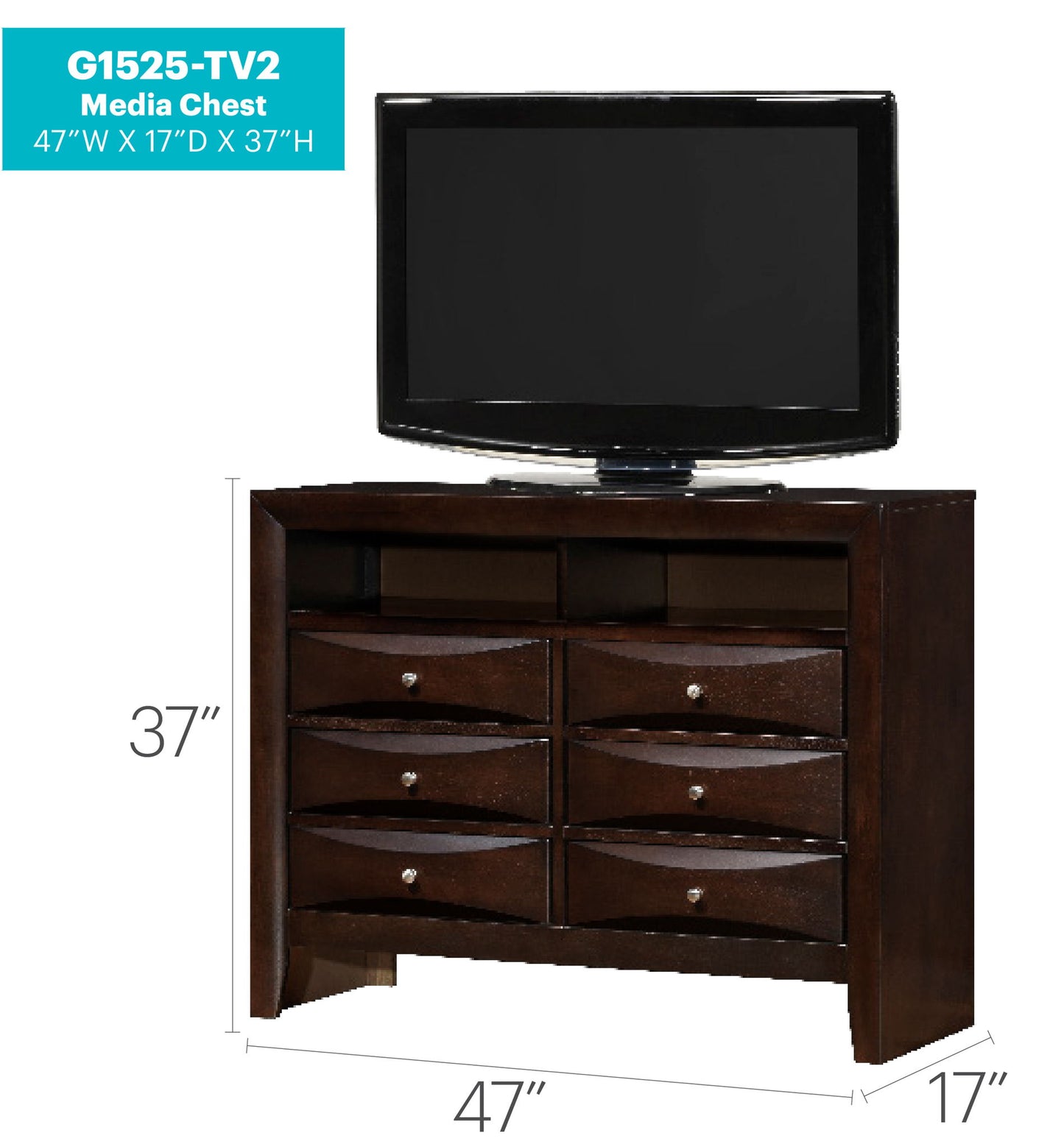 Glory Furniture - Marilla - Media Chest