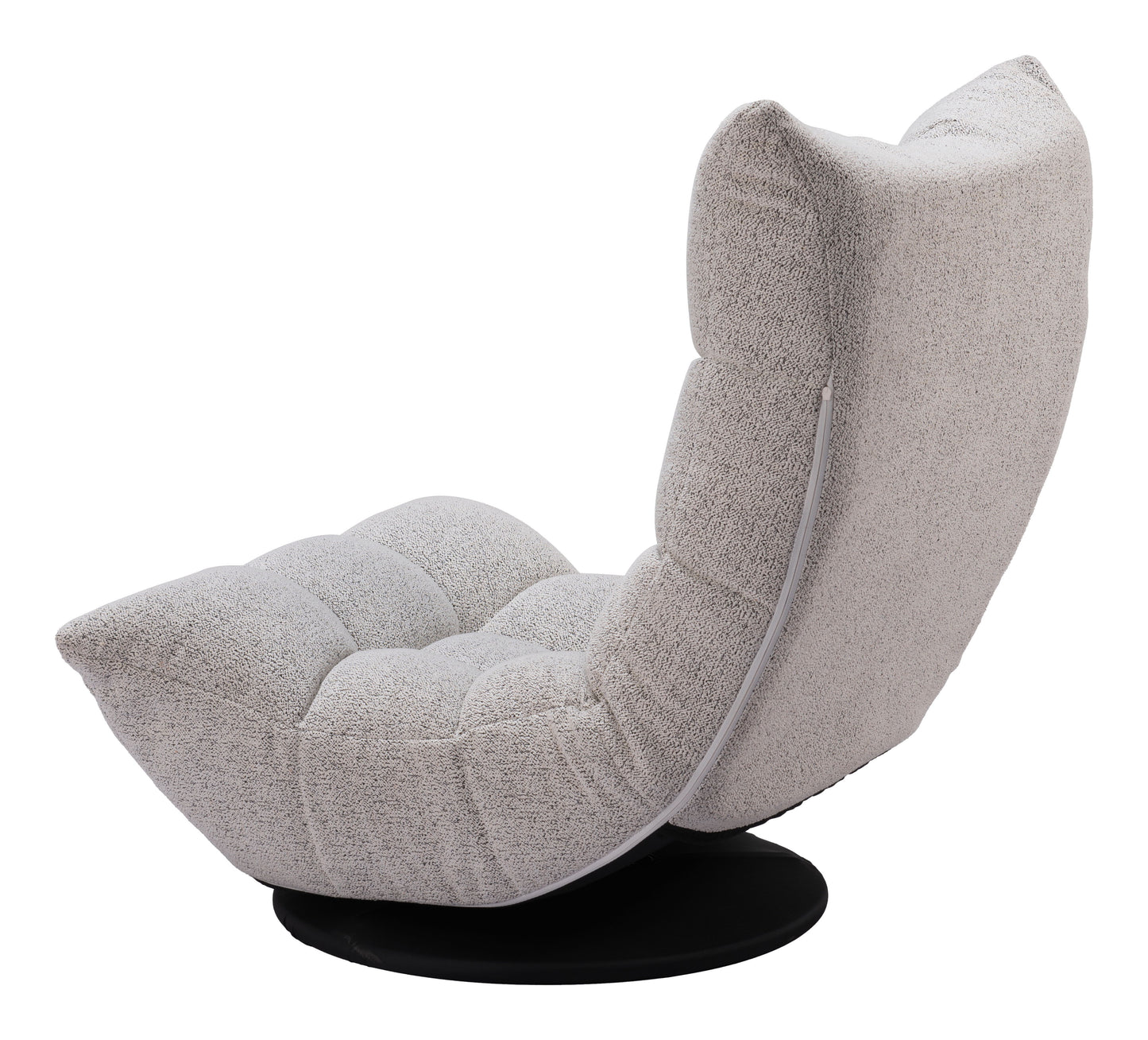 Down Go - Swivel Chair - Ash Gray