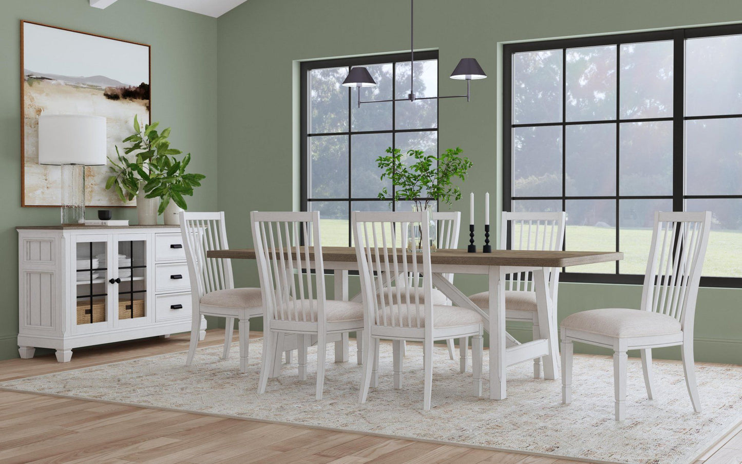 Melody - Rectangular Dining Table - White