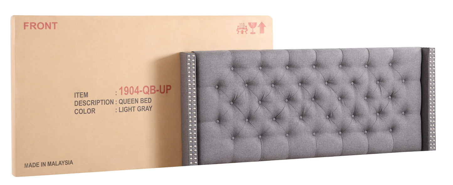 Glory Furniture - Julie - Fabric Upholstered Bed