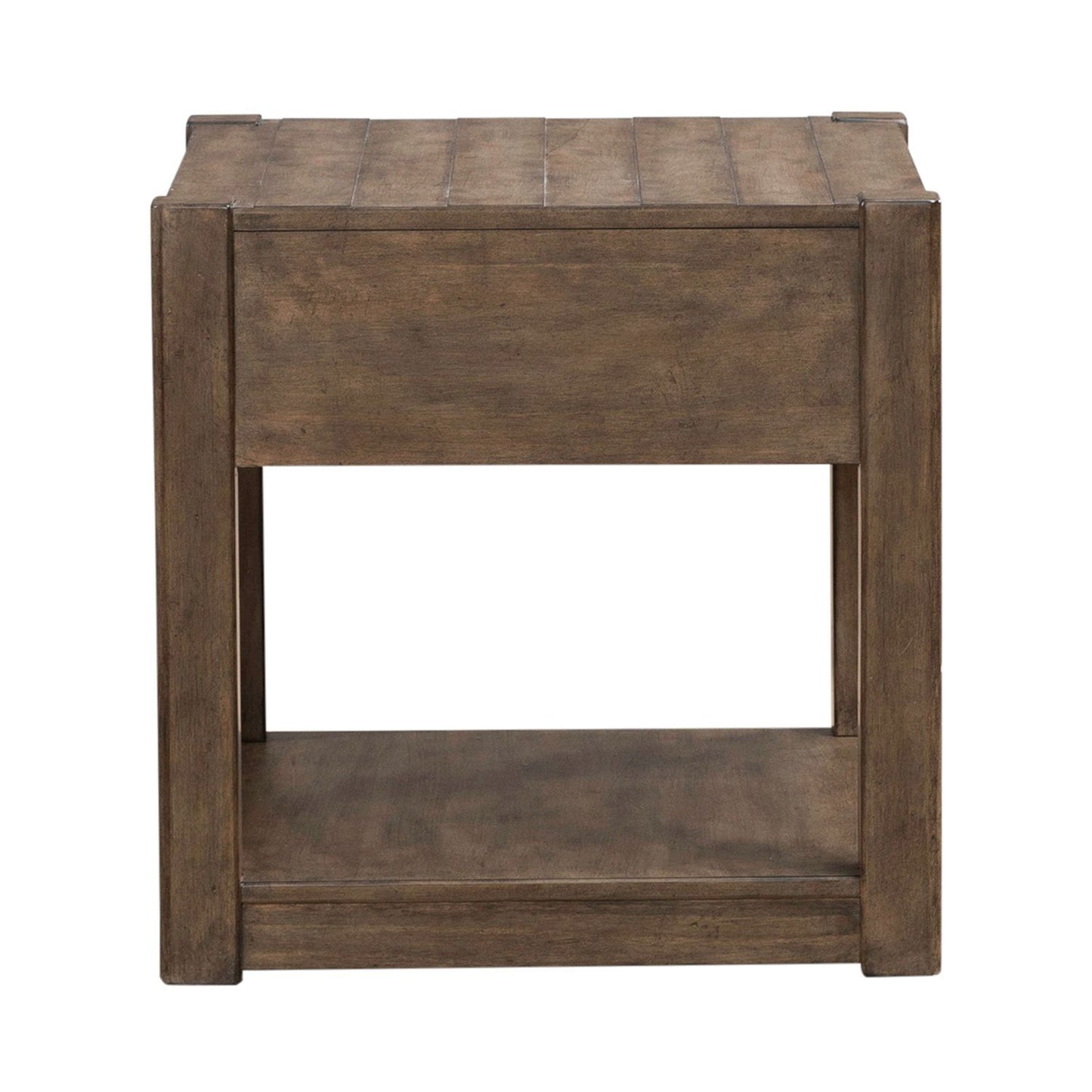 Broadmore - Drawer End Table - Brown