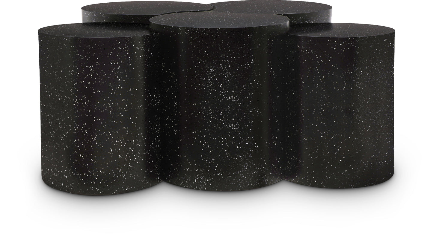 Dimple - 20" 5 Piece Modular Coffee Table - Terazzo Finish