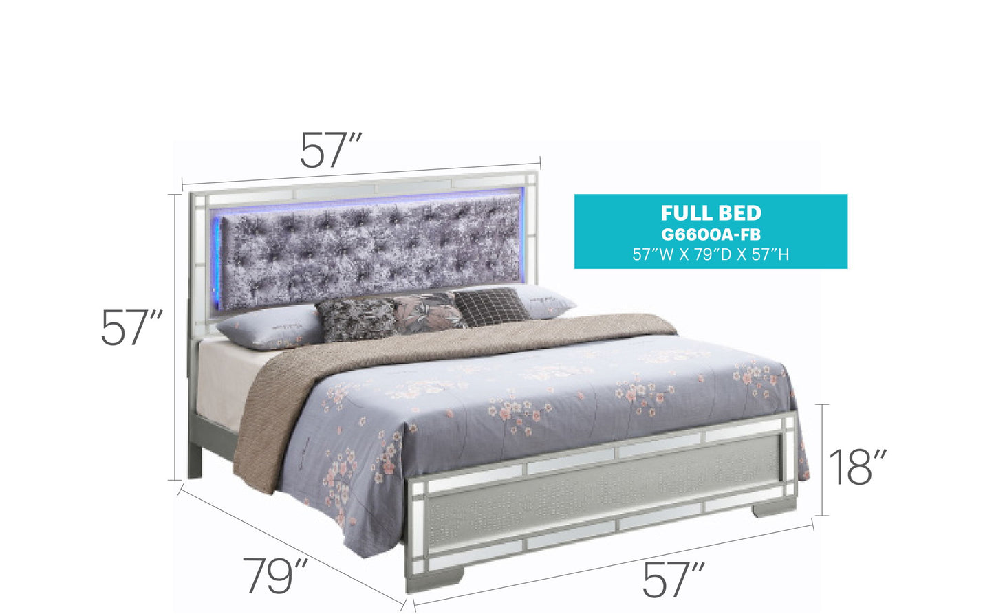 Glory Furniture - Madison - Bed