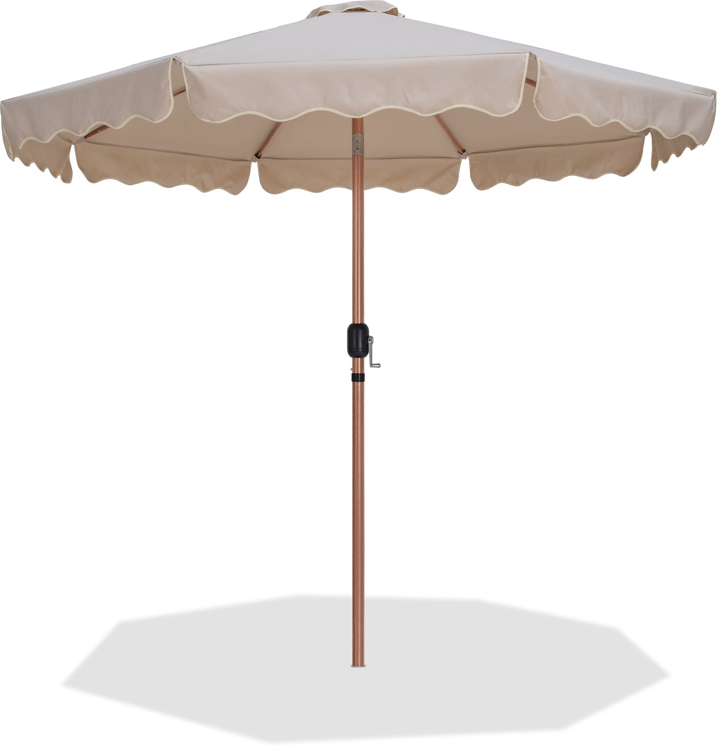 Amalfi - Patio Umbrella - Light Brown Pole