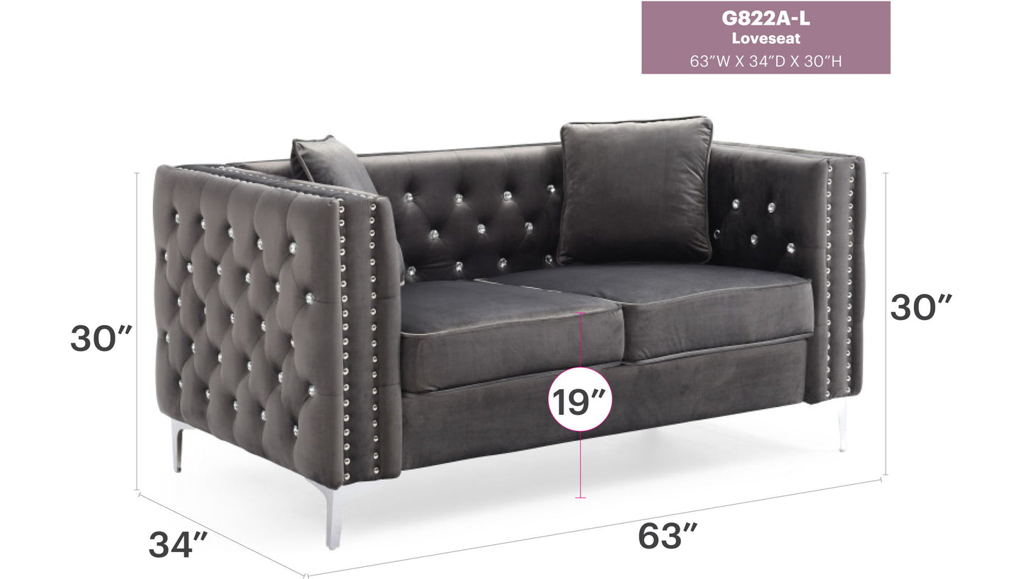 Glory Furniture - Paige - Loveseat