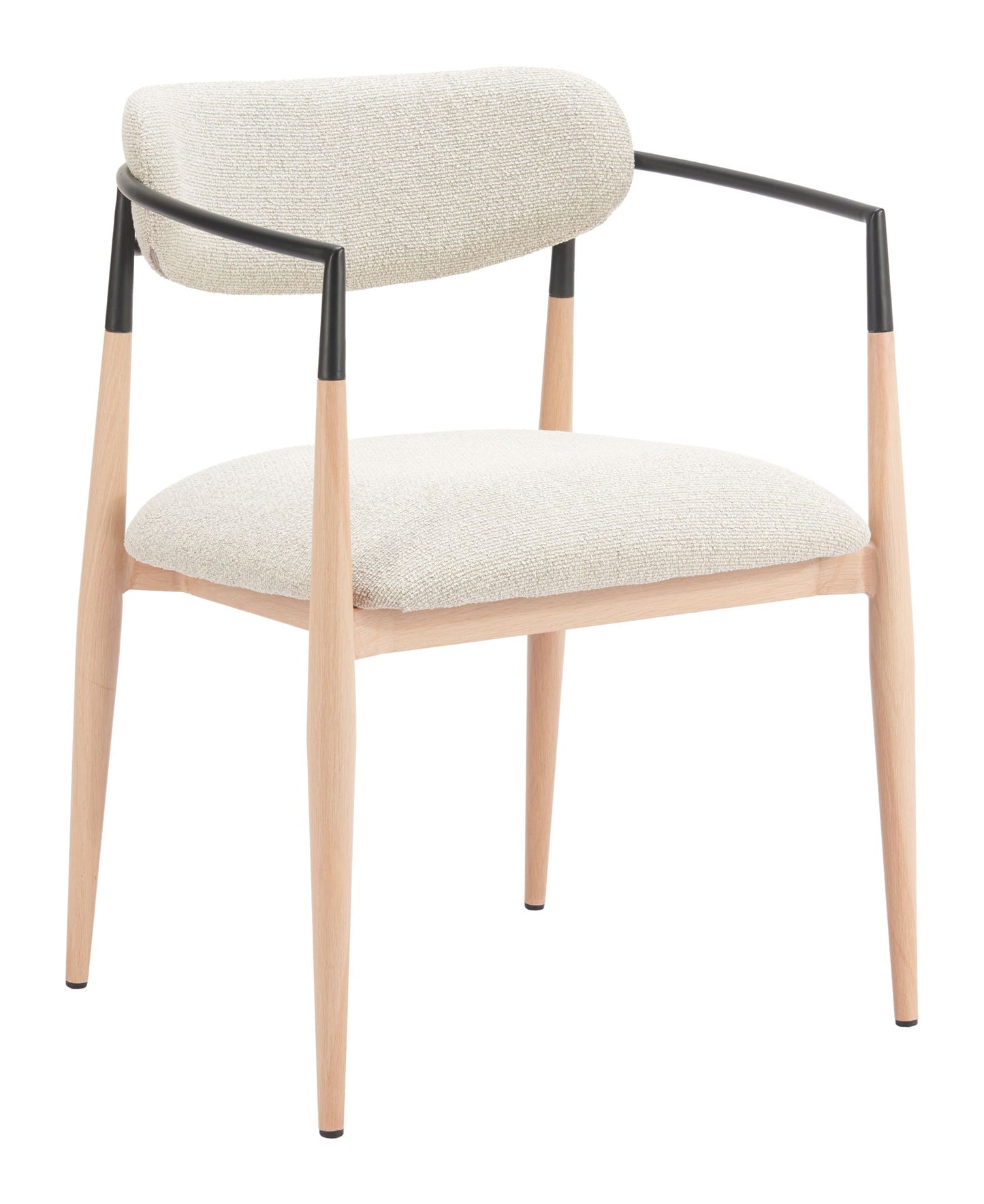 Equinox - Dining Chair (Set of 2) - Oyster Gray & Natural