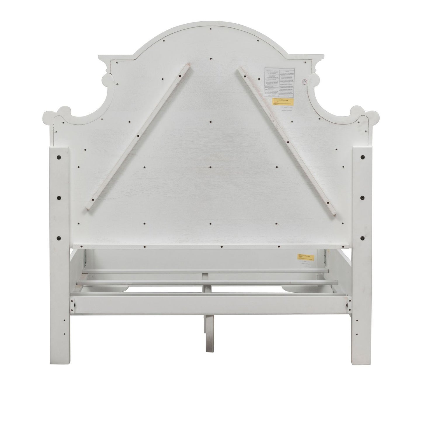 Magnolia Manor - Full Upholstered Bed - White