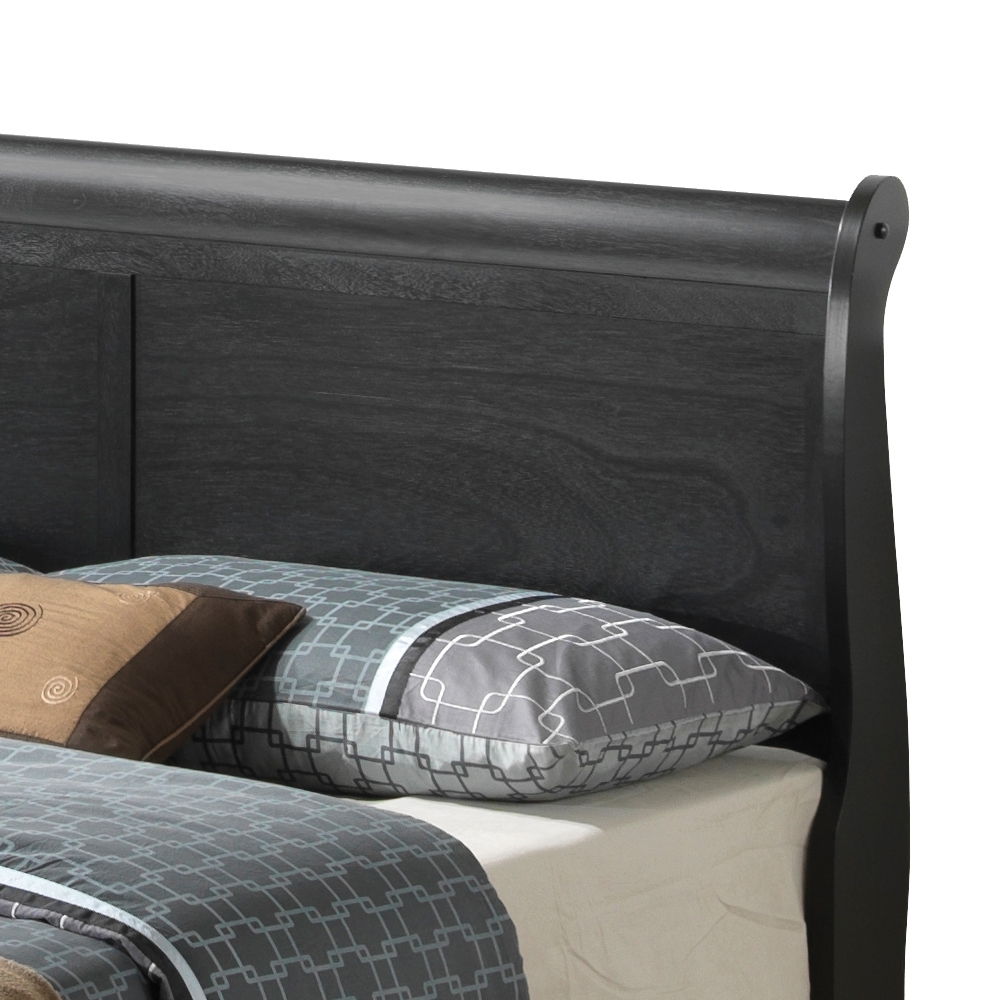 Glory Furniture - Louis Phillipe - Sleigh Bed