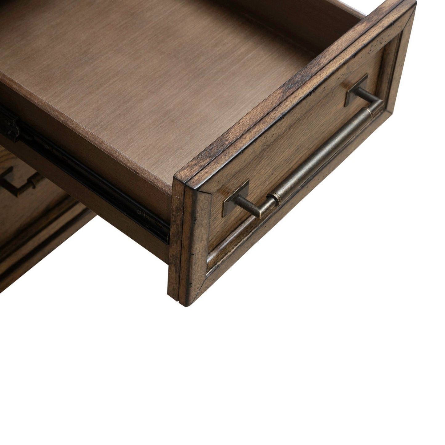 Carolina Park - Jr Executive Desk - Brown