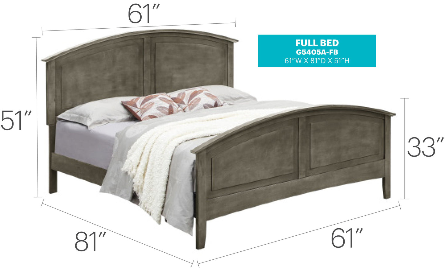 Glory Furniture - Hammond - Bed