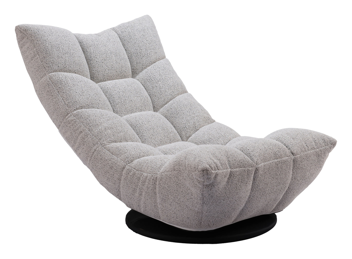 Down Go - Swivel Chair - Ash Gray