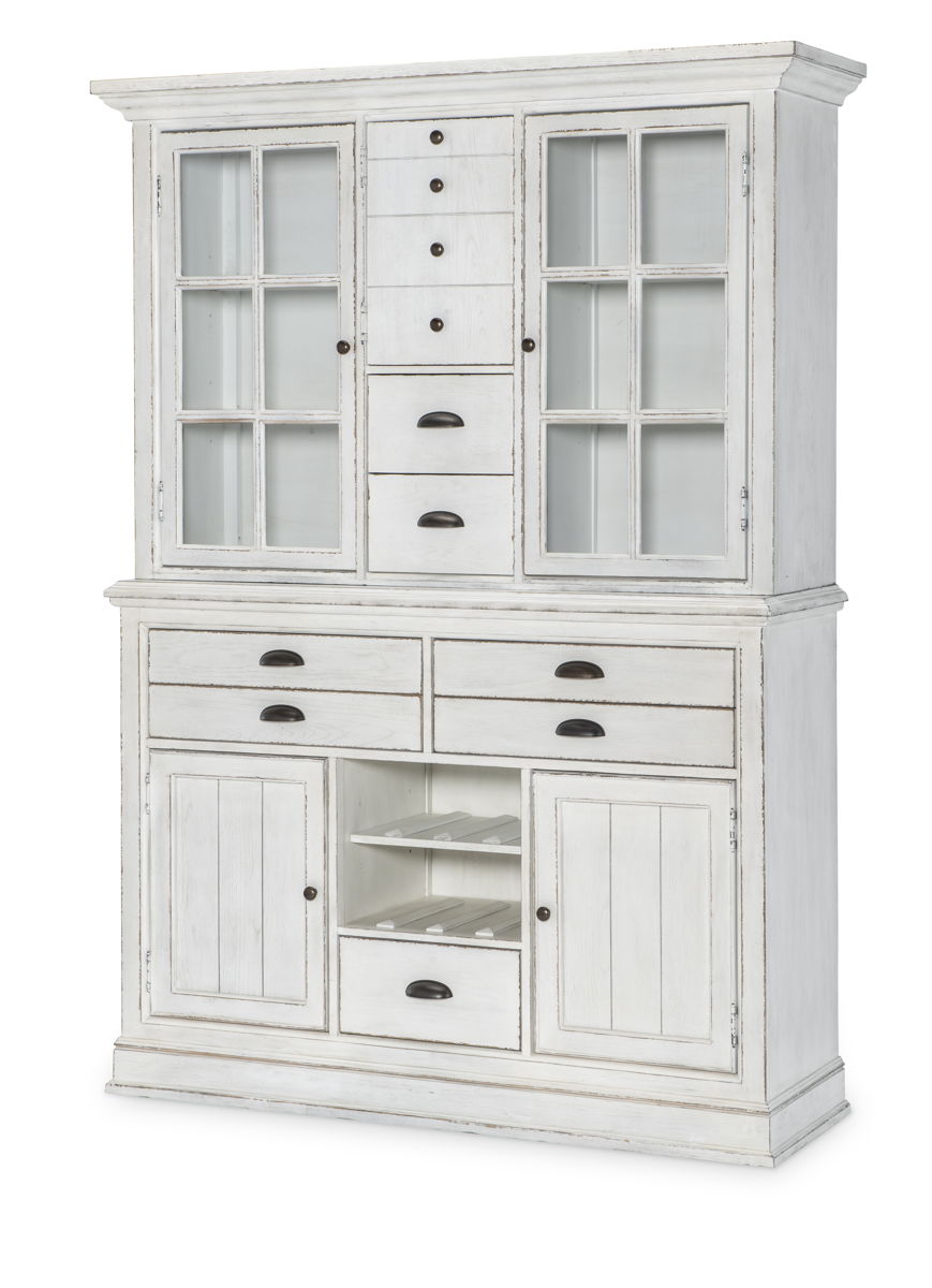 Cottage Park - Credenza Hutch - White