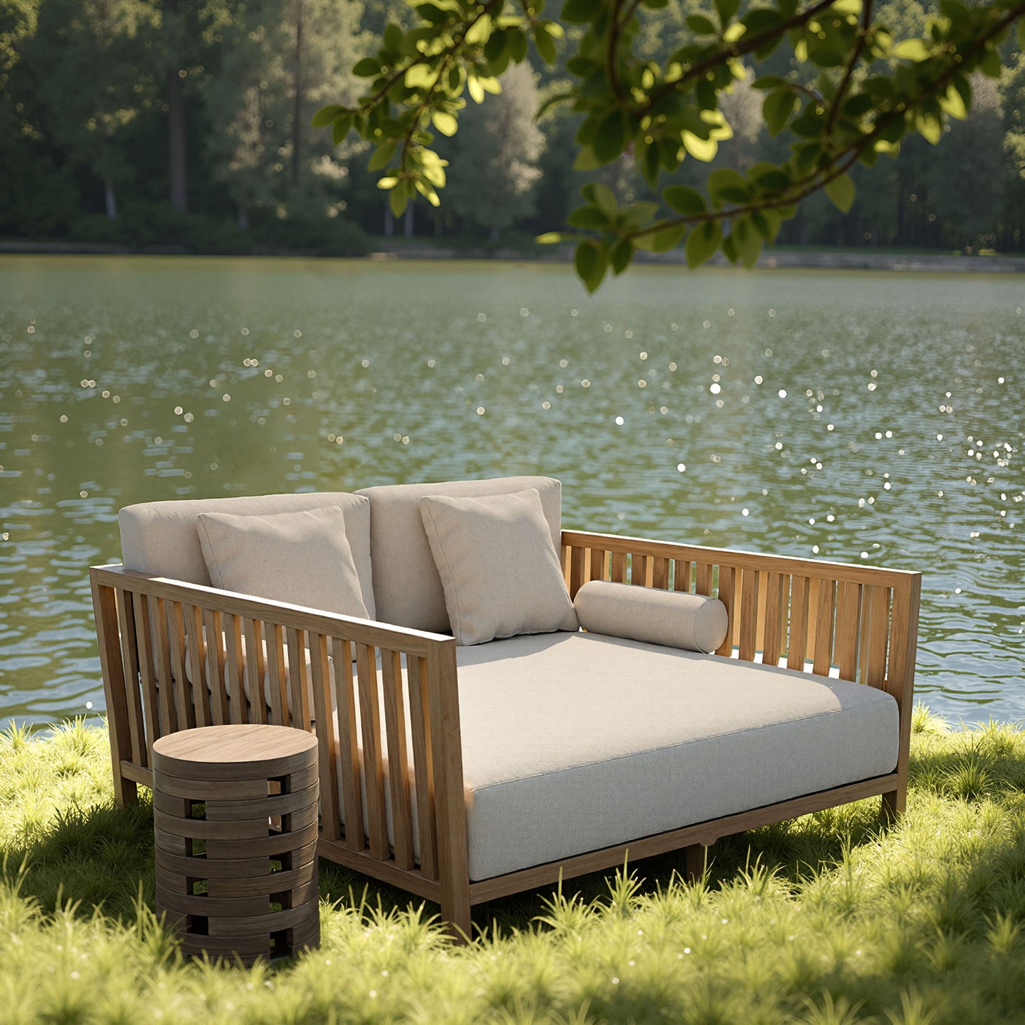 Teras - Outdoor Daybed - Gray