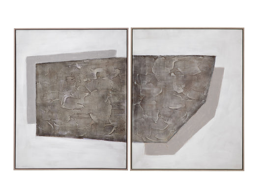 Savannah Canvas Art (Set of 2) - Gray