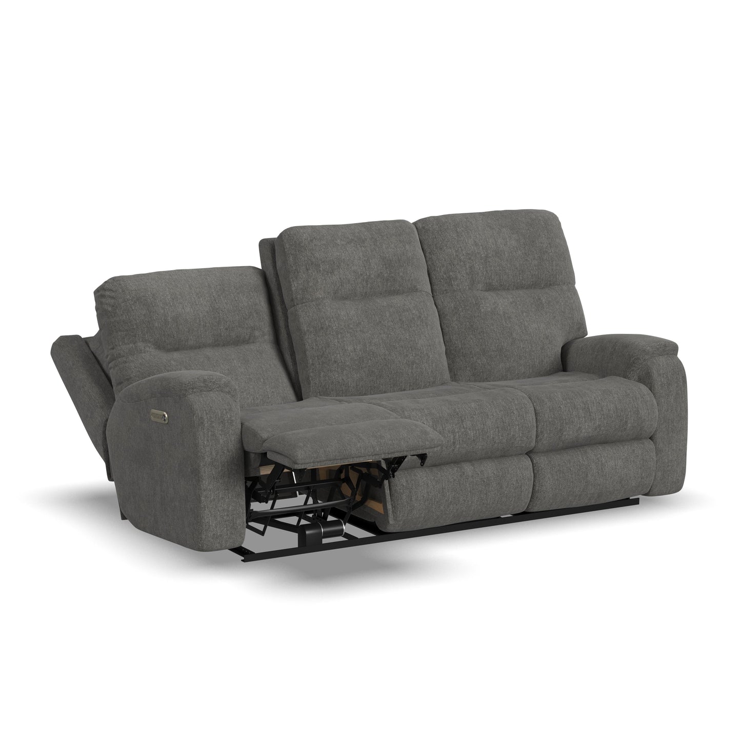 Penn - Power Reclining Sofa with Power Headrests & Lumbar