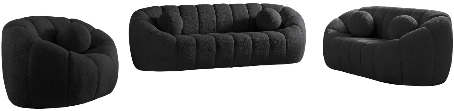 Elijah - Sofa - Black